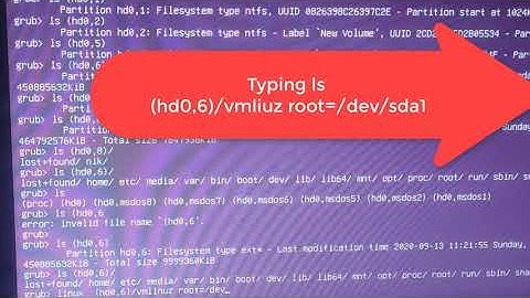Grub command to run Ubuntu/Linux  in Hindi | grub rescue |  grub for booting OS  | How to run grub