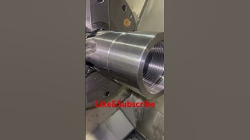 NC38 API Threads. #machine #cncmachine #technology #cnc #machining #industrialequipment