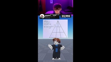 IMPOSSIBLE COUNT THE TRIANGLES