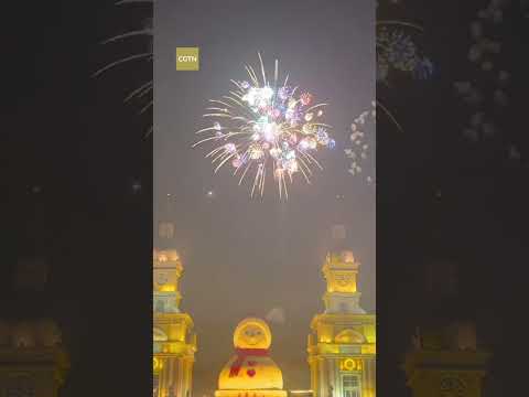 A look at the festive new year's eve activities across china