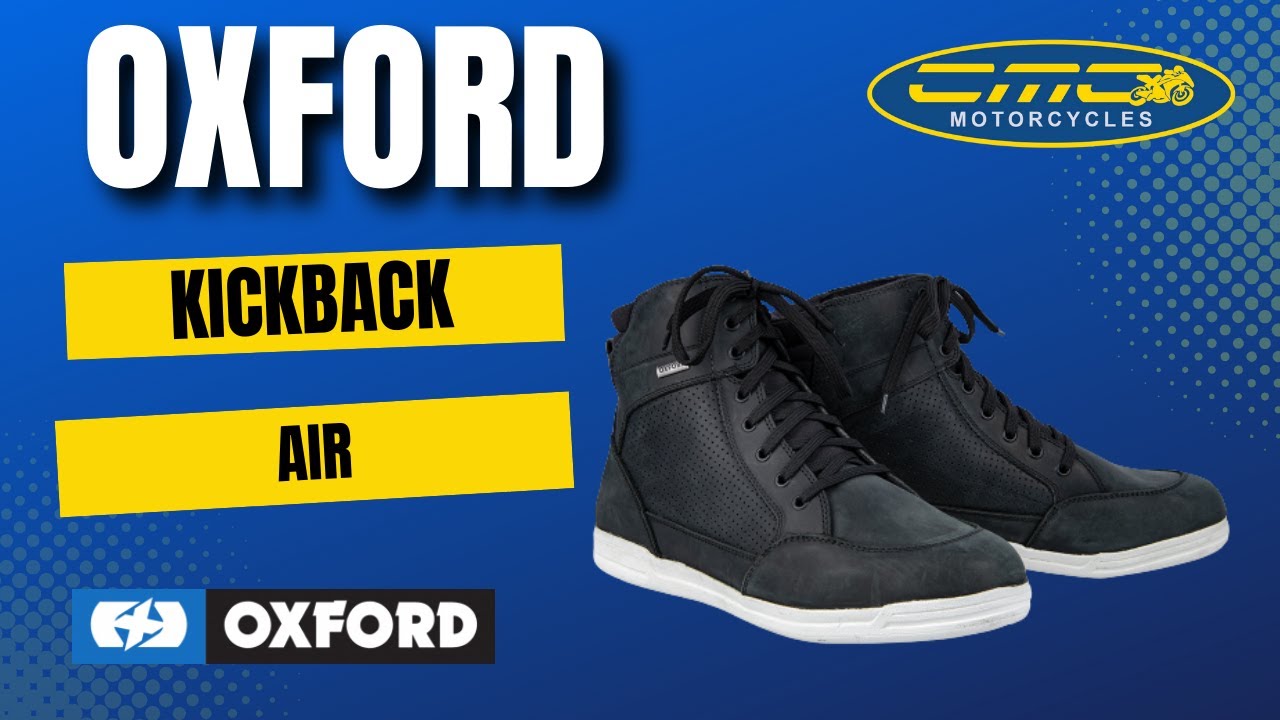 New for 2023 First Look | Oxford Kickback Air Motorcycle Boots