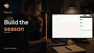 How to Set Up Game Structure in Horizon WebRef