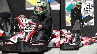 Kris Jenner Hits The Race Track With Khloe And Scott [2014]