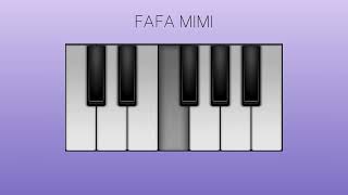 Fafa mimi completa _ piano