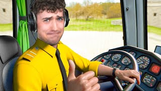 I Became A BUS DRIVER For A DAY!