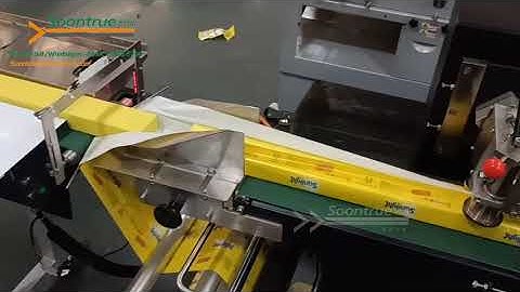 Full automatic servo control Long soap flow pack machine without empty bag