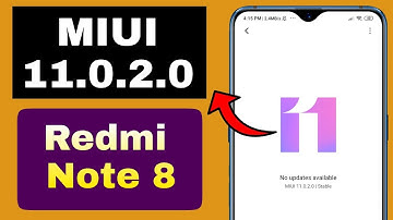 MIUI 11.0.2.0 UPDATE ON XIAOMI REDMI NOTE 8