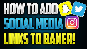 How To Add CLICKABLE Social Media Links To YouTube Banner (2017 Tutorial)