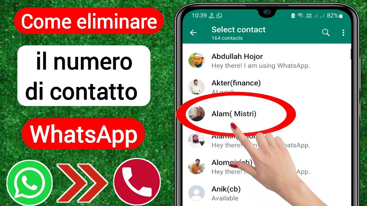 Come eliminare il contatto Whatsapp (2023) | Come rimuovere il contatto