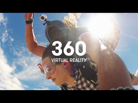 Skydiving in 360 - Virtual Reality