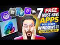 7 FREE Must-have APPS for Every Windows 11 Users in 2026