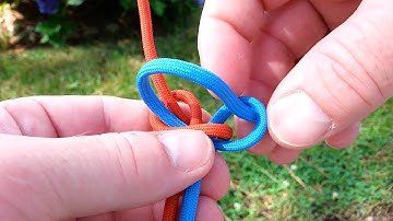 Two strand Matthew Walker knot