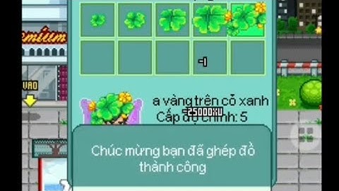 Avatar 2D- Nâng Cấp Tôi Thấy Hoa Vàng Trên Cỏ Xanh