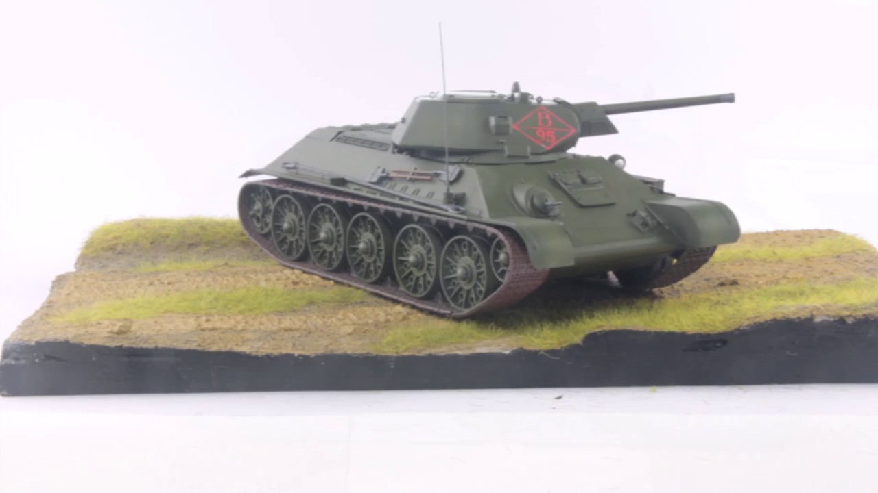 Zvezda 1 35 Scale T34 76 1942 Final Reveal Youtube