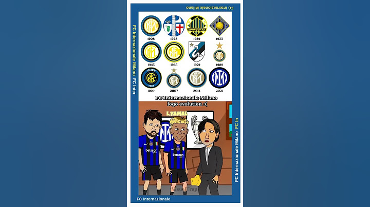 Inter Milan Logo Evolution 🔵⚫
