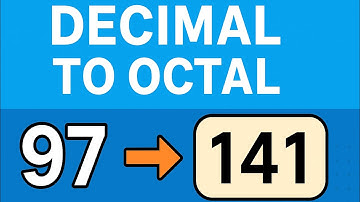 Decimal to Octal Conversion Explained in Hindi | Beginner Friendly