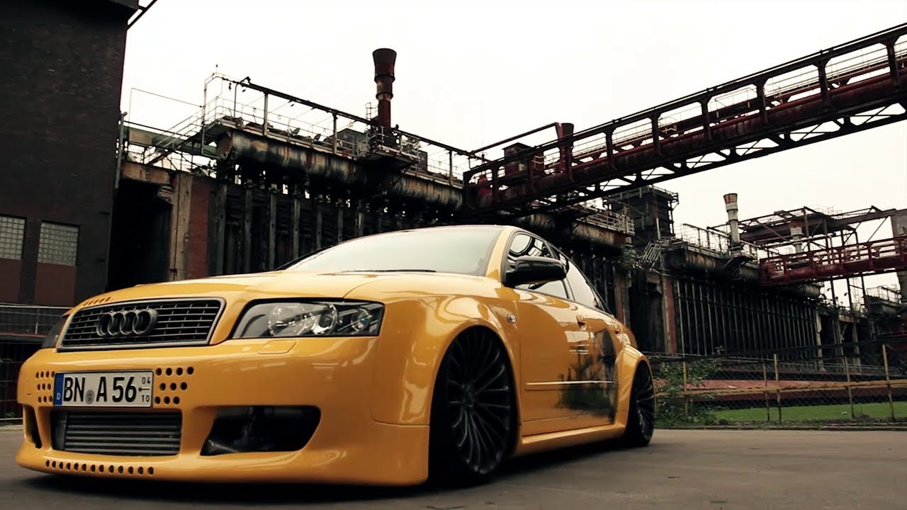 Audi A4 2,7l V6 Twin Turbo with 560 hp (YellowSubA4) - YouTube