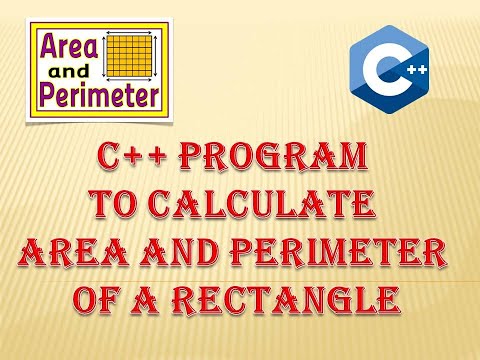 C++ program to Calculate Area and Perimeter of a Rectangle