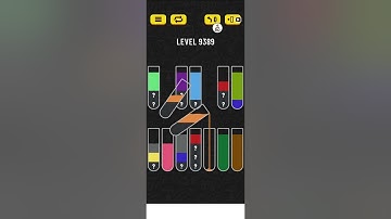 water sort puzzle level 9389