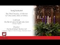 St John's Cathedral Sung Eucharist Live Broadcast (9.00am on 12th December 2021)