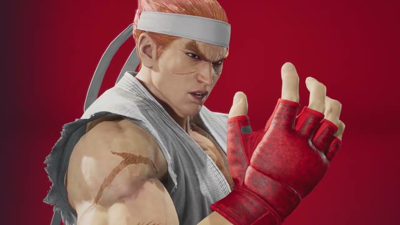Tekken 8 Creating: Kazuya Mishima (Ryu Street Fighter Alpha Outfit)
