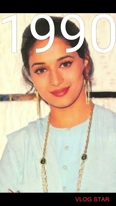 Madhuri Dixit over the years 1972-2024 evolution #shorts