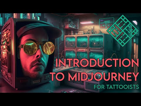 Using MidJourney AI for tattoo designs Episode 1 The Basics