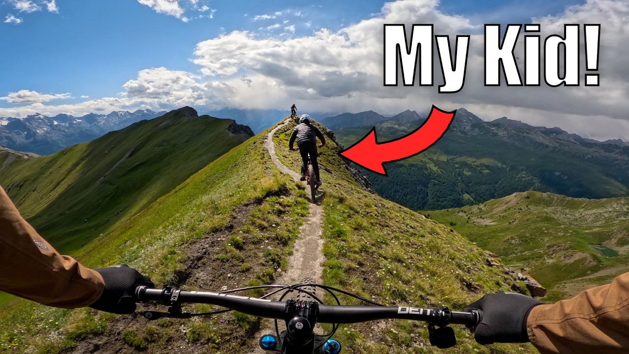 Following My Son On His First Epic Ridgeline 😳