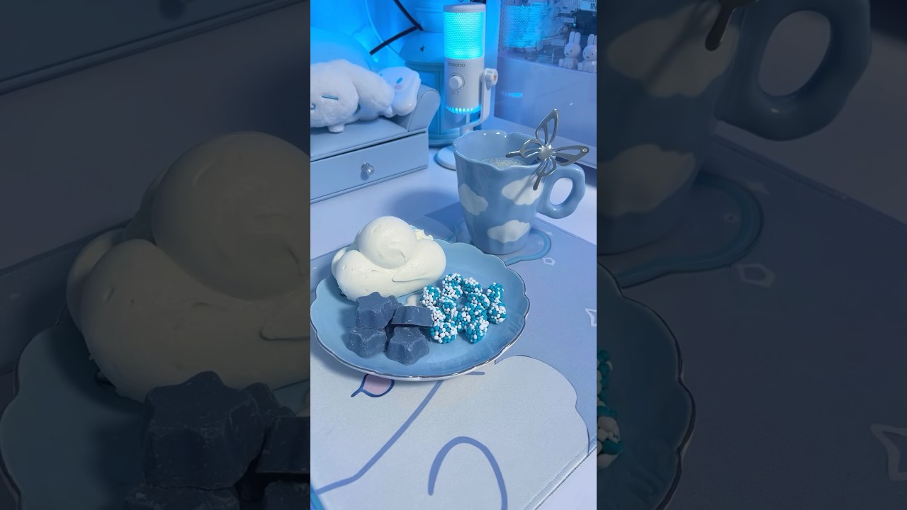 cloud☁️🫧kawaii pc setup 