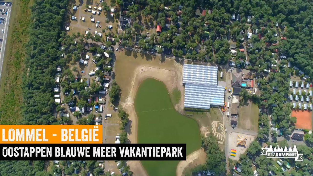 Kamperen net over de grens I Oostappen Blauwe Meer Vakantiepark I België  kampeervakantie