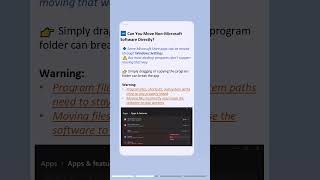 Move Non-Microsoft Apps to Another Drive Without Reinstalling