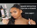 MAKEUP REVOLUTION CONCEAL & HYDRATE FOUNDATION | FIRST IMPRESSIONS | NAOMI NYARA