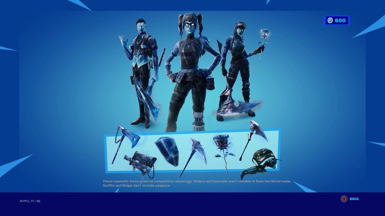 FORTNITE BLACK ICE LEGENDS PACK IS HERE FULL REVIEW! One Of The BEST BUNDLES! CODE OUTSIDER