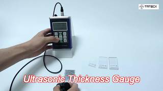 tm290 high precision ultrasonic thickness gauge for non destructive