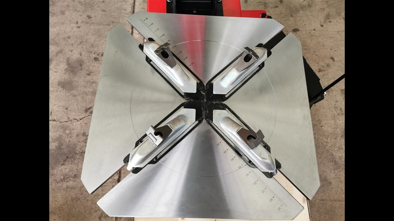 How to Adjust Tire Changer Jaws Clamping Roundness? YouTube