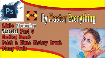 Adobe Photoshop Part 5 Healing Brush, Stamp Tool, Patch Tool