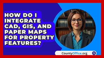 How Do I Integrate CAD, GIS, And Paper Maps For Property Features? - CountyOffice.org