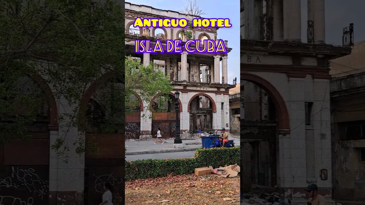 Antiguo hotel,Isla de Cuba 