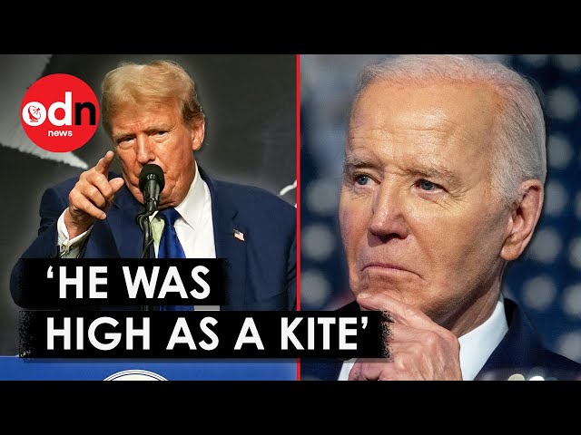 Trump Says Biden Was "High As a Kite" During Address