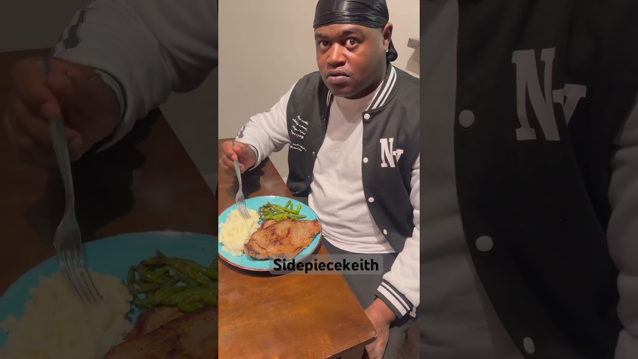 Когда готовишь стейк для своего гарнира 