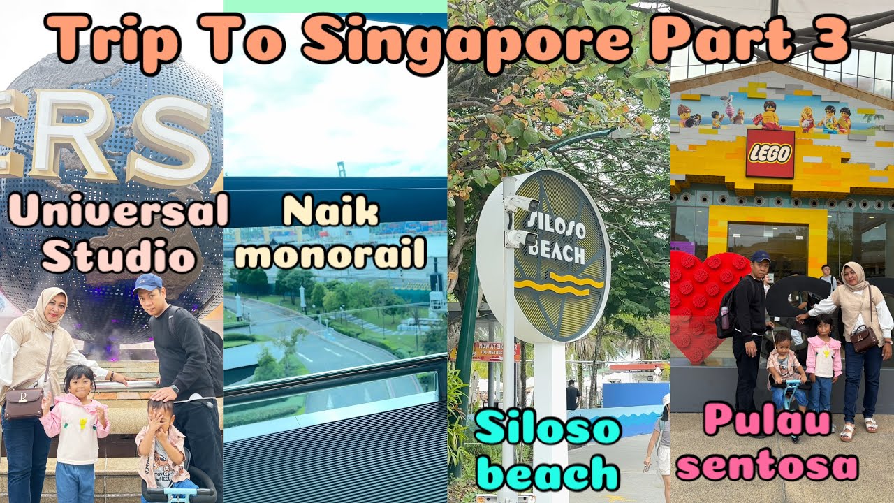 Trip ke Universal Studio | Pulau Sentosa | Singapore part 3