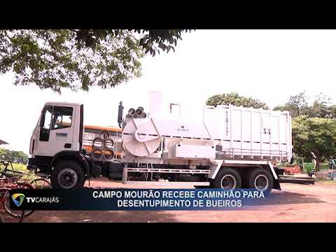 Campo Mourão recebe caminhão para desentupimento de bueiros