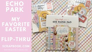 Echo Park My Favorite Easter Flip-Thru Scrapbook.com