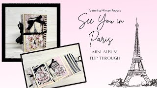 Mintay See You in Paris Mini Album Flip Through