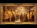 Premium TV Art Screensaver for Home Decor | Gold Accented Classical Interior Oil Painting 1 HOUR 4K