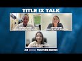ODAC Title IX Talk: Second Feature