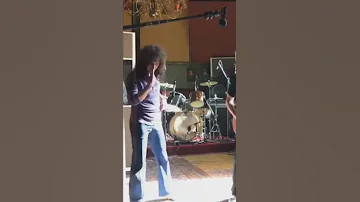 Brian May plays Bohemian Rhapsody solo live on set with Rami Malek
