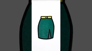 Skirt coloring pages #art #shorts #youtubeshorts #love #beautiful #nice #life