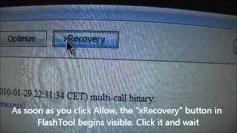 Install xRecovery - DooMLoRD method.