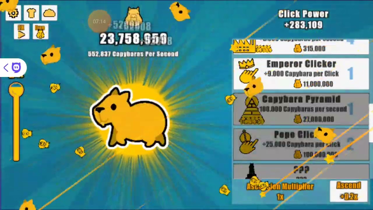 Capybara Clicker